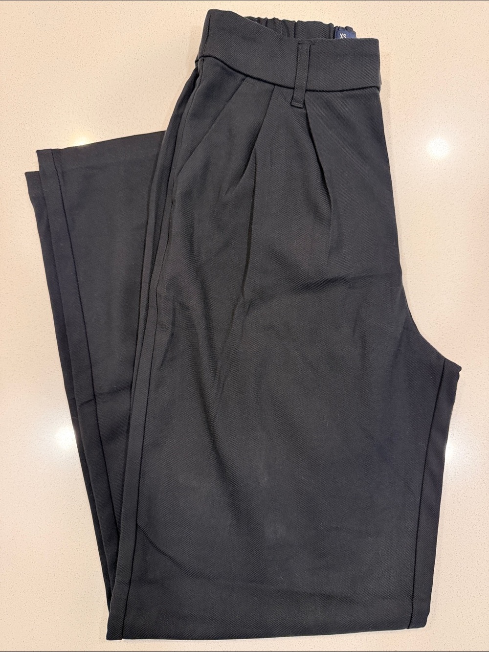 Hollister Ultra High-Rise Wide Leg Pants in Black